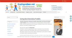 Desktop Screenshot of gratisproben.net