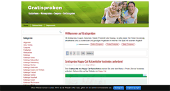 Desktop Screenshot of gratisproben.info